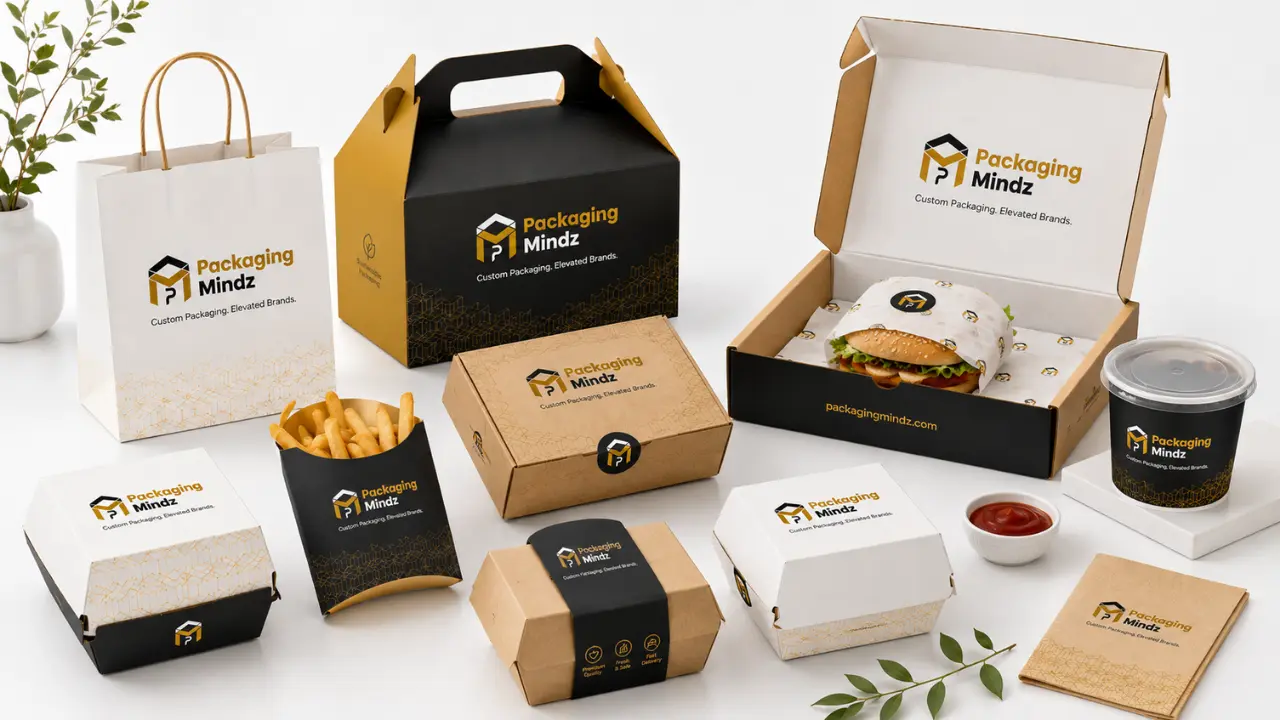 Food packaging boxes